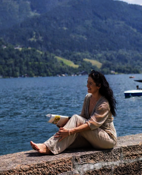 Singleurlaub am See im Frühling